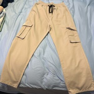 Stylish Beige Cargo Pants for Men